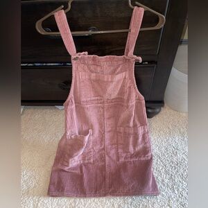 Wild Fable (Target) • Pink Corduroy Overall Dress Size M